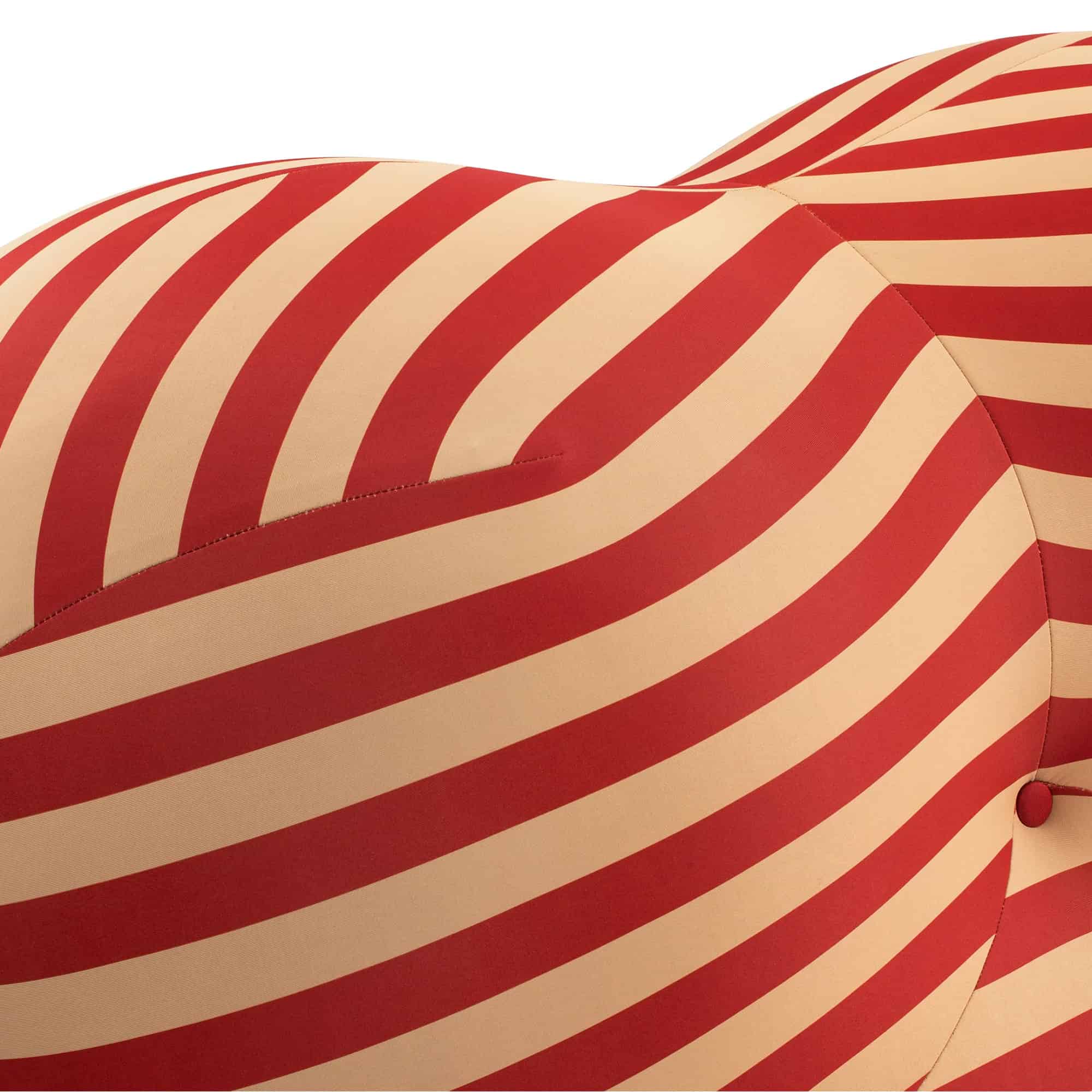 La Mamma Armchair - Fiery Red 5 - Replica, Up 50 Armchair and Ottoman Replica