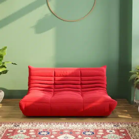 MIlton Sofa 2 Seater Red3 | Sohnne®