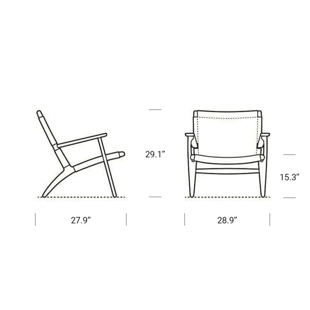 Oldham Chair Dimension Mobile - CH25 Lounge Chair Replica,  lounge,  unique