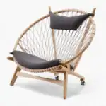 PP130 Circle Chair Grey Ashwood 3 PP130 Circle Chair Grey Ashwood 3 - PP130