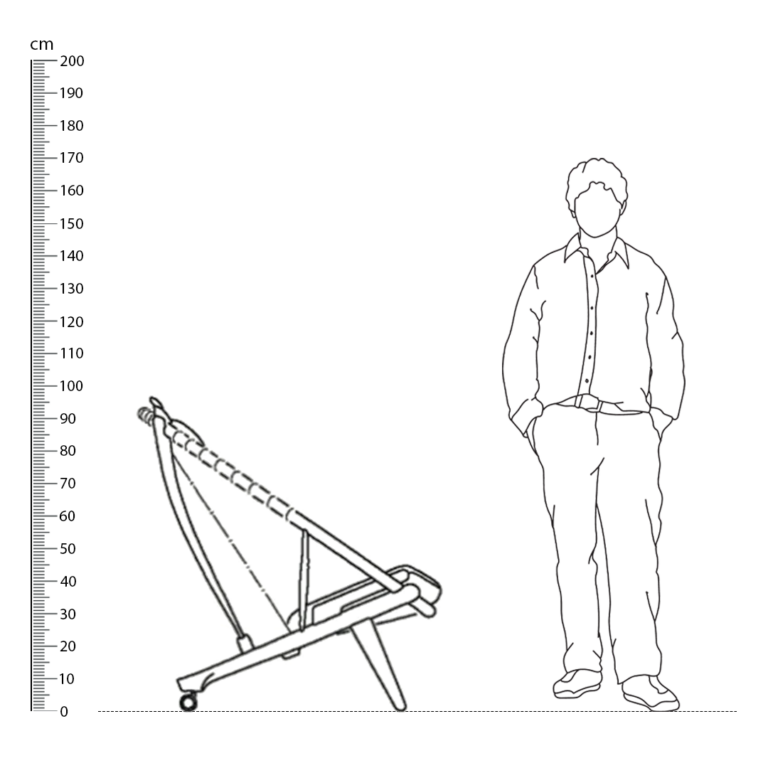 PP130 Circle Chair Replica Height Comparison - PP130 Circle Chair Replica,  Hans J. Wegner