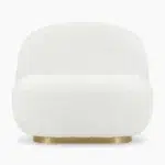 Pacha Lounge Chair Light Green White 1