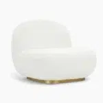 Pacha Lounge Chair Light Green White 2