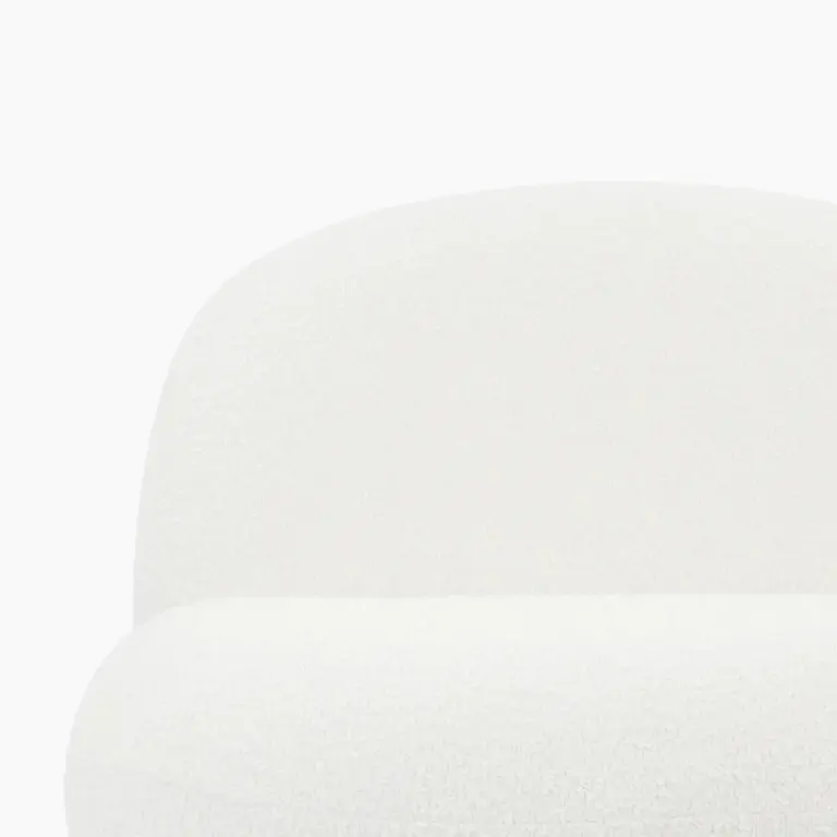 Pacha Lounge Chair White Boucle 5 - Pacha Lounge Chair Replica,  Lounge Chair