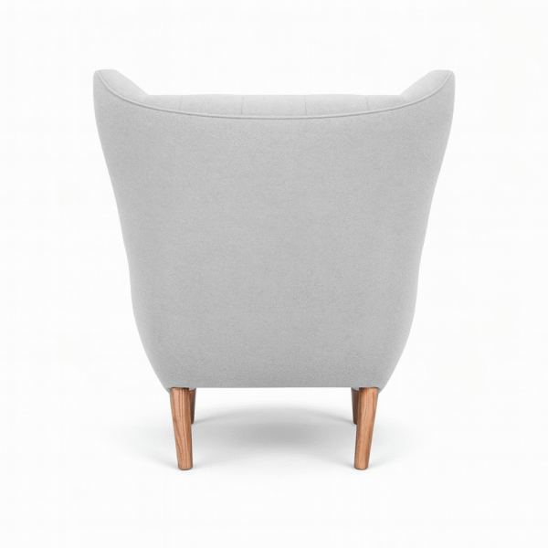 Papa Bear Chair and Ottoman Replica Grey 4 - Papa Bear Chair Replica,  Papa Bear Chair,  Hans J. Wegner