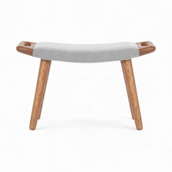 Papa Bear Chair and Ottoman Replica Grey 7 - Papa Bear Chair Replica,  Papa Bear Chair,  Hans J. Wegner