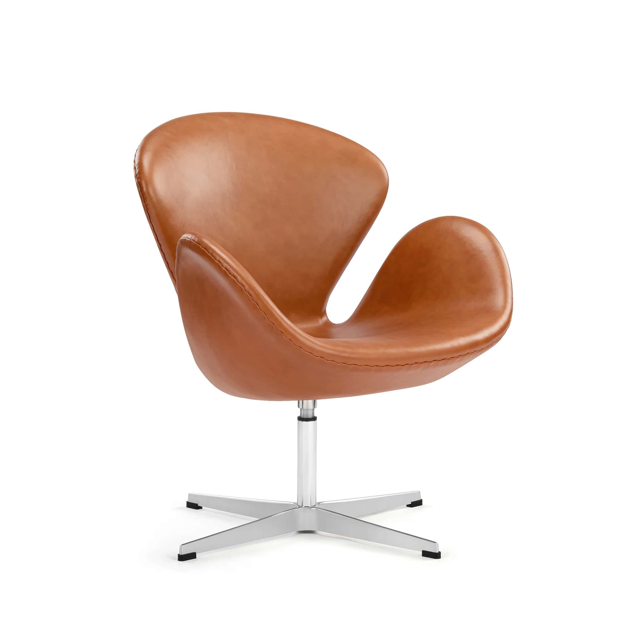 Swan Chair - Brown 2 - Swan Chair Replica