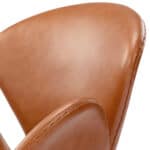 Swan Chair - Brown 6 Swan Chair - Brown 6 - Swan Chair Replica