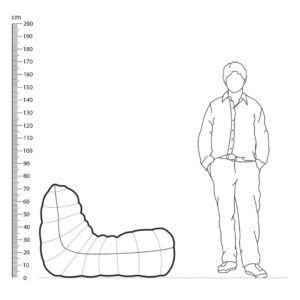 Togo Fireside Chair Replica Height Comparison - togo,  togo chair,  togo couch