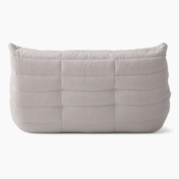 Togo Loveseat White 7 - Togo,  Togo Loveseat Replica