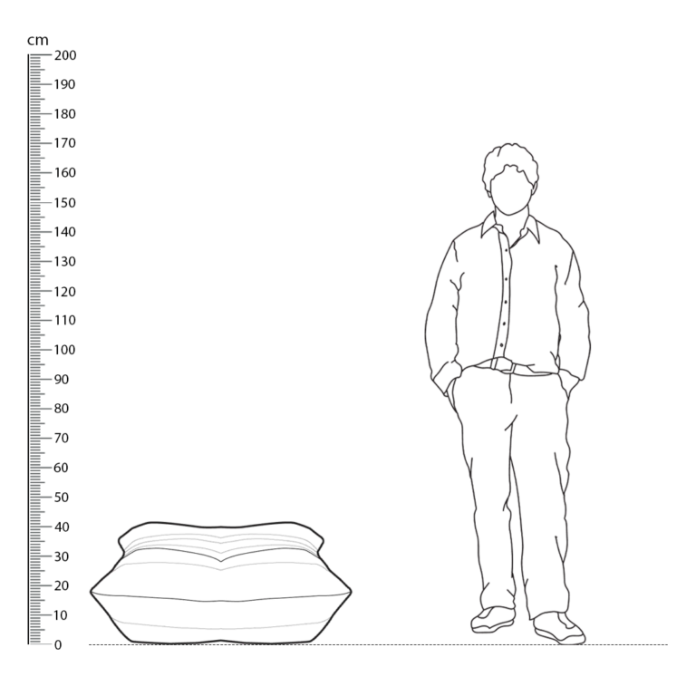 Togo Sofa Ottoman Replica Height Comparison - Togo Ottoman