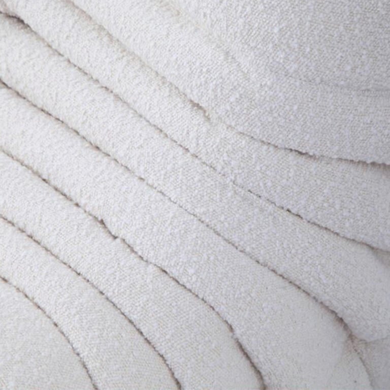 Togo White Boucle (12) - Togo Sofa Replica