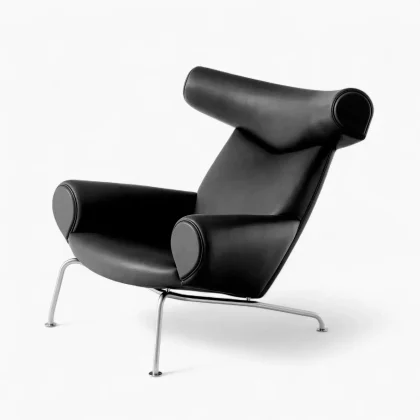 Wegner Ox Chair Black 2 - Wegner Ox Chair Replica