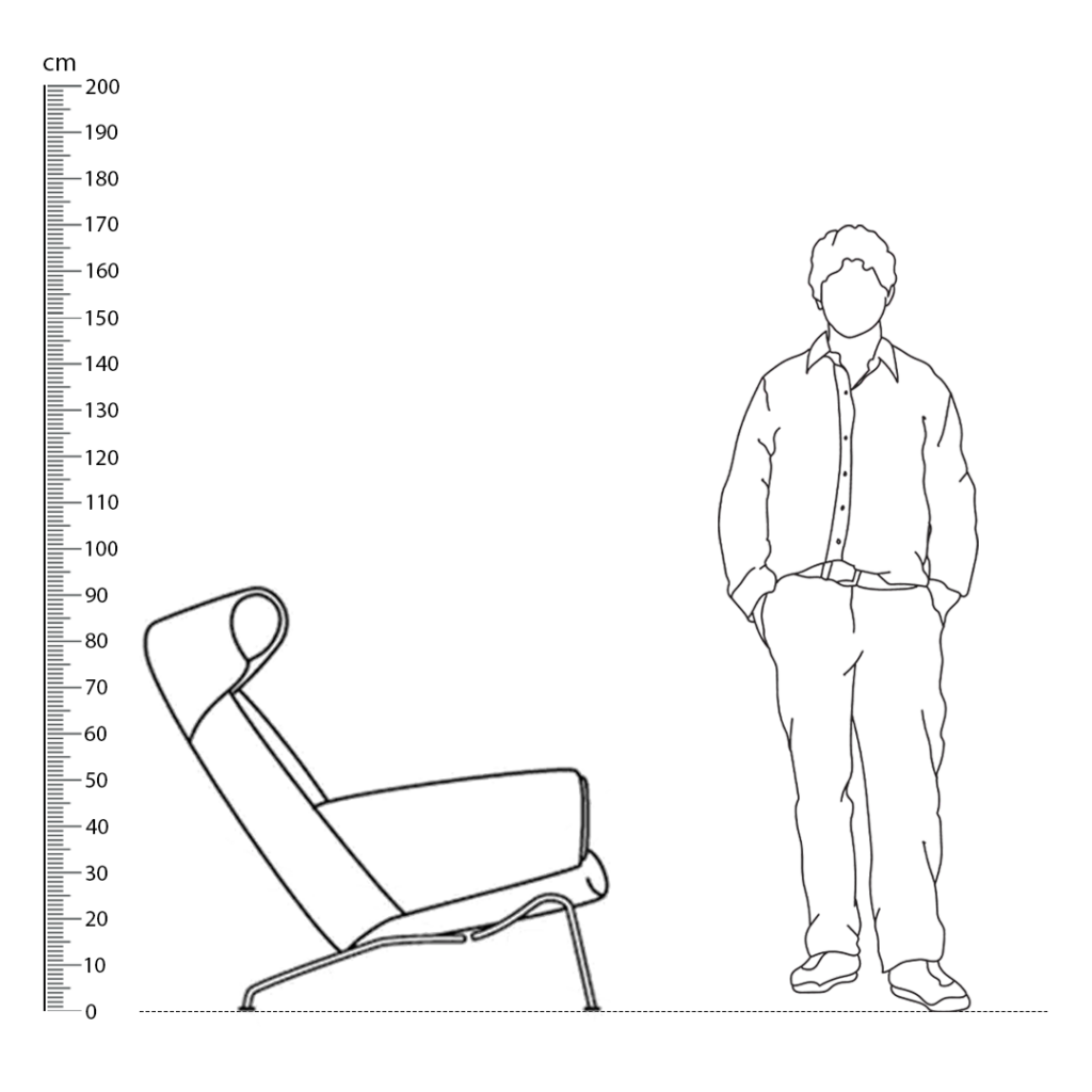 Wegner Ox Chair Replica Height Comparison - Wegner Ox Chair Replica