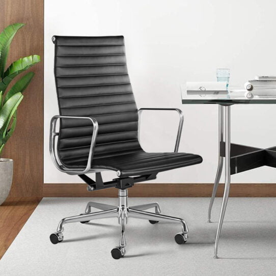 Work Sans Chair Black High Back 1 | Sohnne®