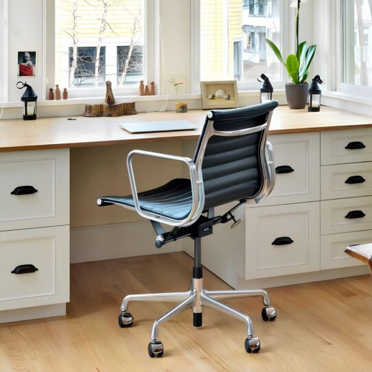 Work Sans Chair Black Mid Back 1 2 | Sohnne®