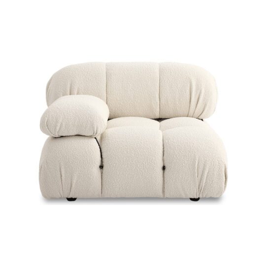 camaleonda right arm sofa boucle creamy 02 1 | Sohnne®