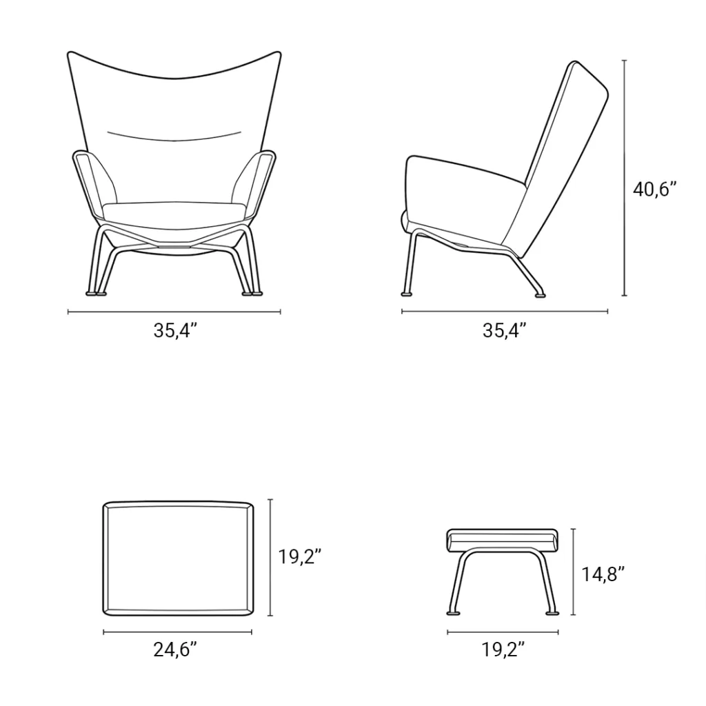carnaby chair with ottoman dimension mobile 1665129691847 - CH445 Wing Chair