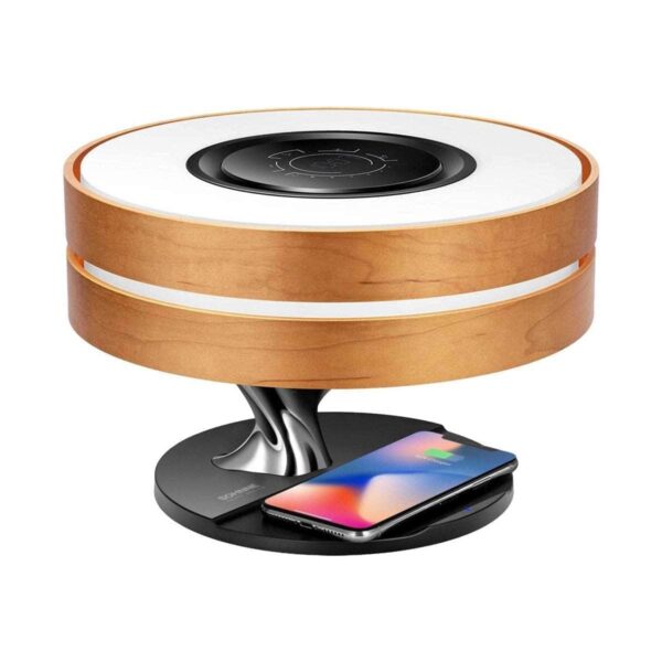 Smart Night Lamp with Wireless Charging Phone Charger Function Sohnne® Table Lamp Circle of Life 8" Lamp