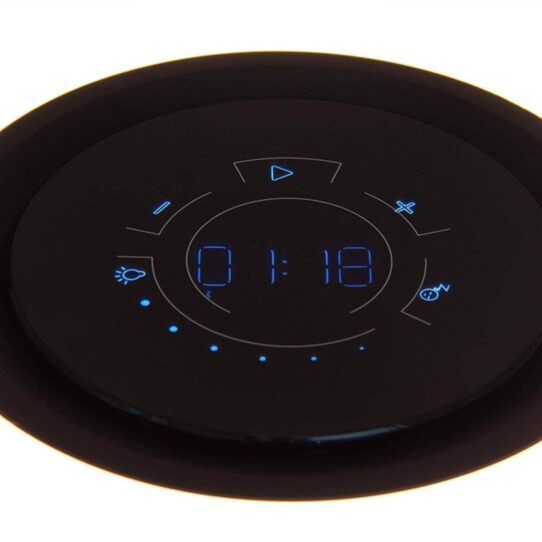 Smart Night Lamp with Digital Clock Sohnne® Table Lamp Circle of Life 8" Lamp