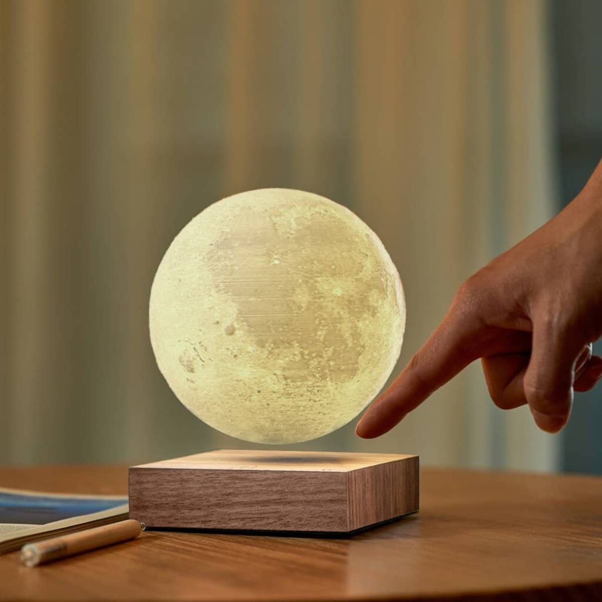 midt i intetsteds leder grundlæggende Kagura® Moon Lamp | Sohnne® Official Store
