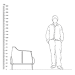 Archibald Armchair Replica - Height Comparison Archibald Armchair Replica Height Comparison - Archibald Armchair