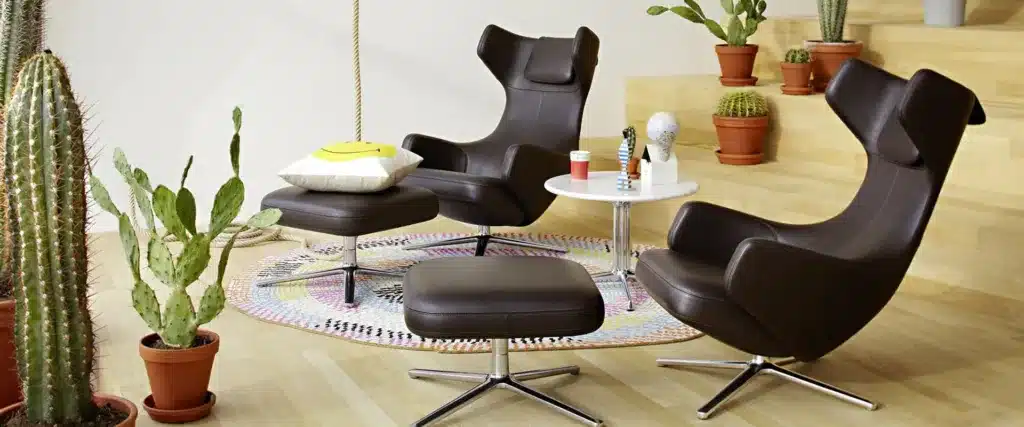 Bradford Chair and Ottoman