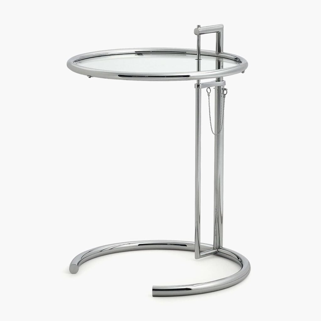 E1027 Side Table - Silver 1 - E1027 Side Table