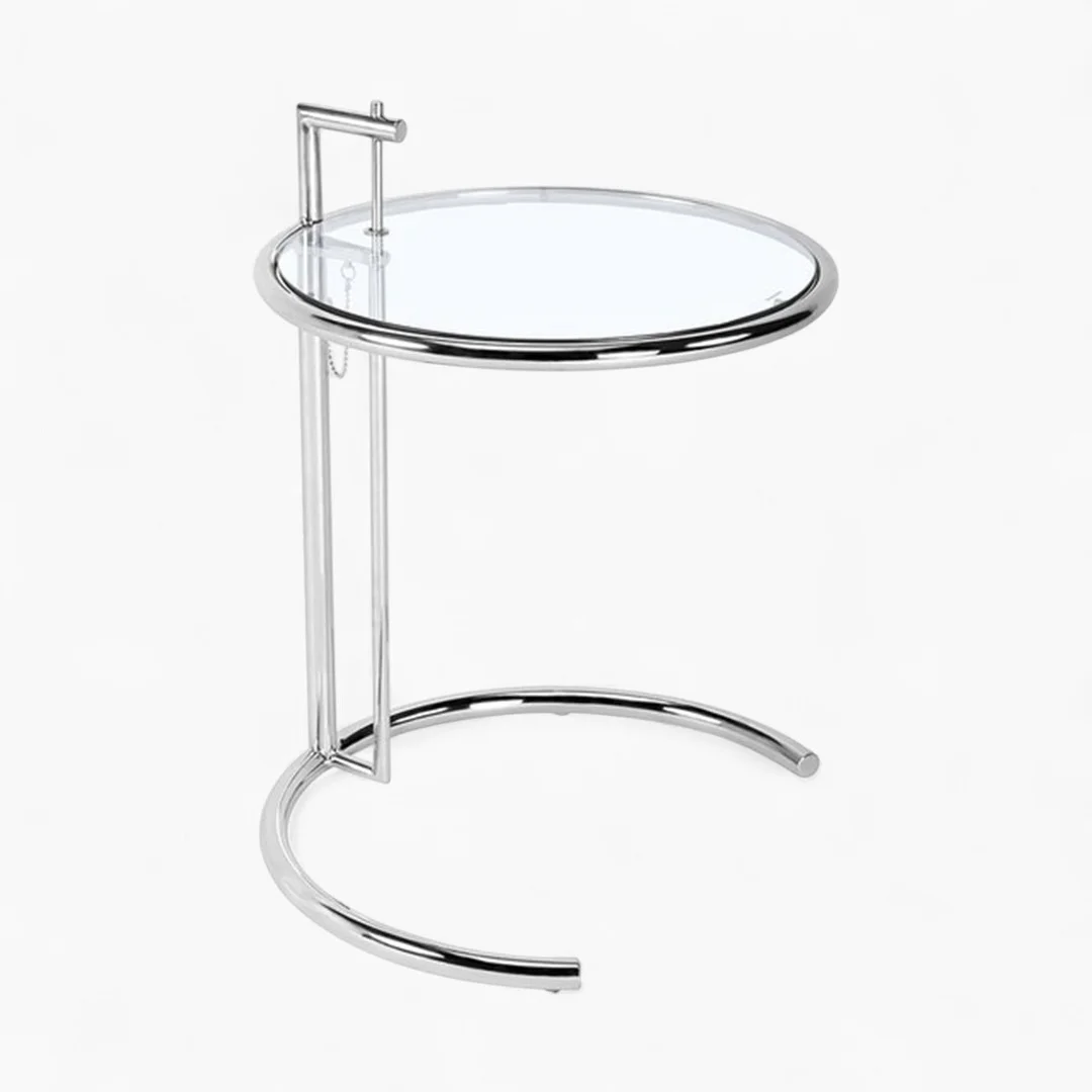 E1027 Side Table Silver 3 - E1027 Side Table