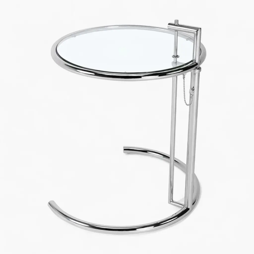 E1027 Side Table Silver 4 - E1027 Side Table