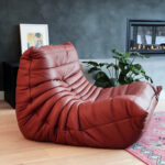Togo Chair Maroon Leather 1 | Sohnne®