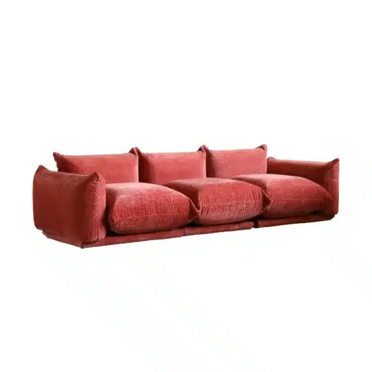 Cambridge Sofa 3 Seaters Brick 4 | Sohnne®