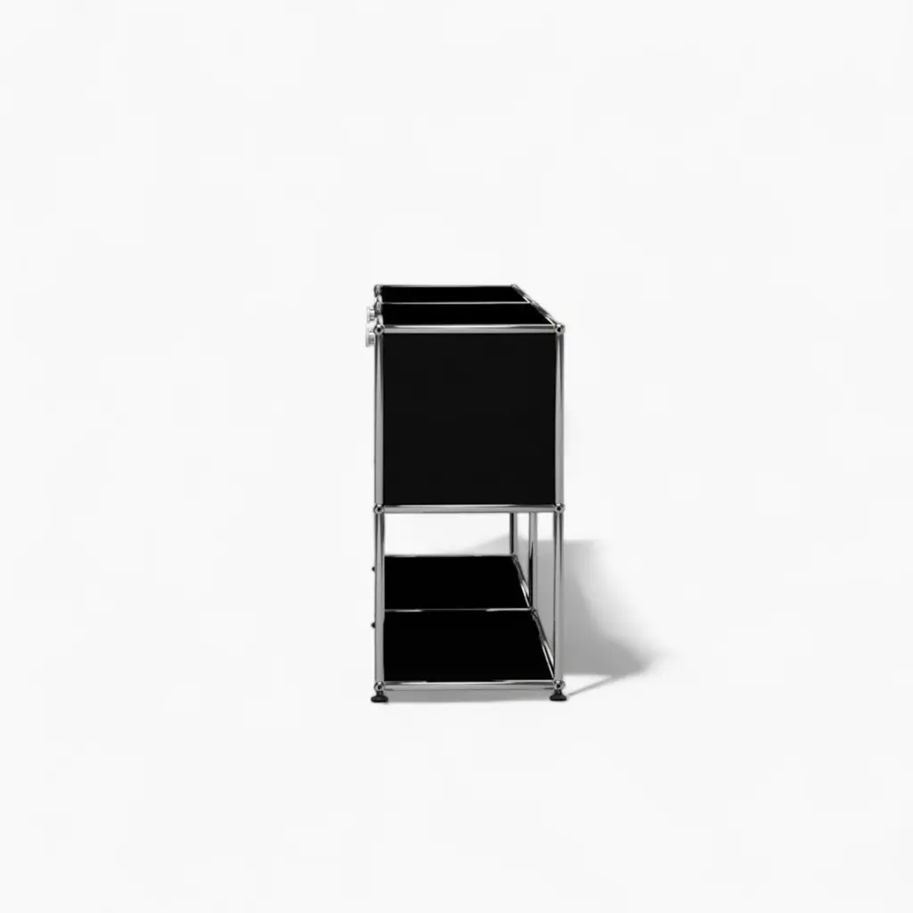 Haller Credenza Black 3 - Haller Credenza Replica