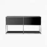 Haller Credenza Black 4 Haller Credenza Black 4 - Haller Credenza Replica