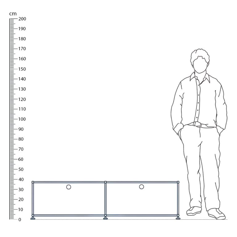 Haller Media B218 Replica Height Comparison - Haller Media B218