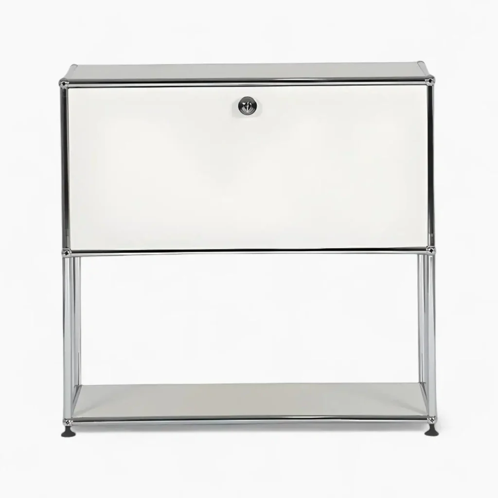 Haller P2 Bedside Table White 2 - Fritz P2