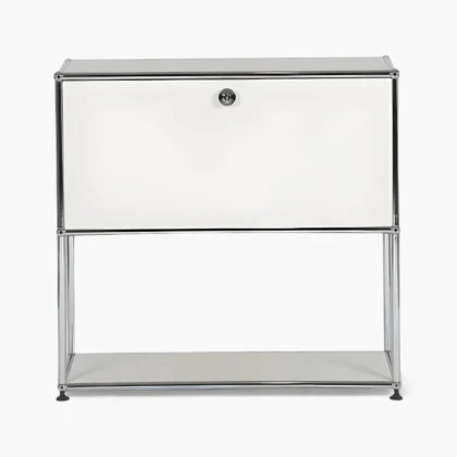Haller P2 Bedside Table White 2 - Fritz P2