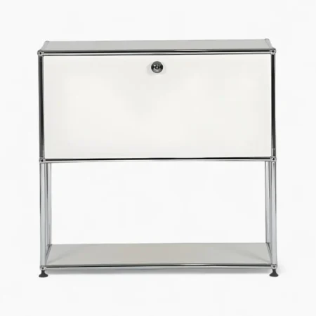 Haller P2 Bedside Table White 2 - Fritz P2