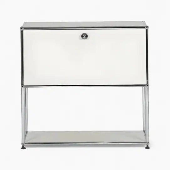Haller P2 Bedside Table White 2 - Fritz P2