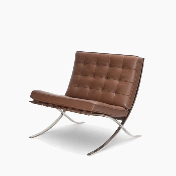 Barcelona Chair Premier Saddle Brown 2 2
