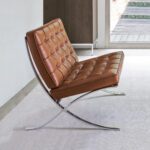 Barcelona Chair Saddle Brown Premier Version 1 | Sohnne®