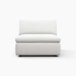 Cloud Sofa - Armless White (1) Cloud Sofa - Armless White (1) - Cloud couch