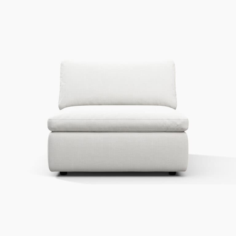 Cloud Sofa - Armless White (1) - Cloud couch