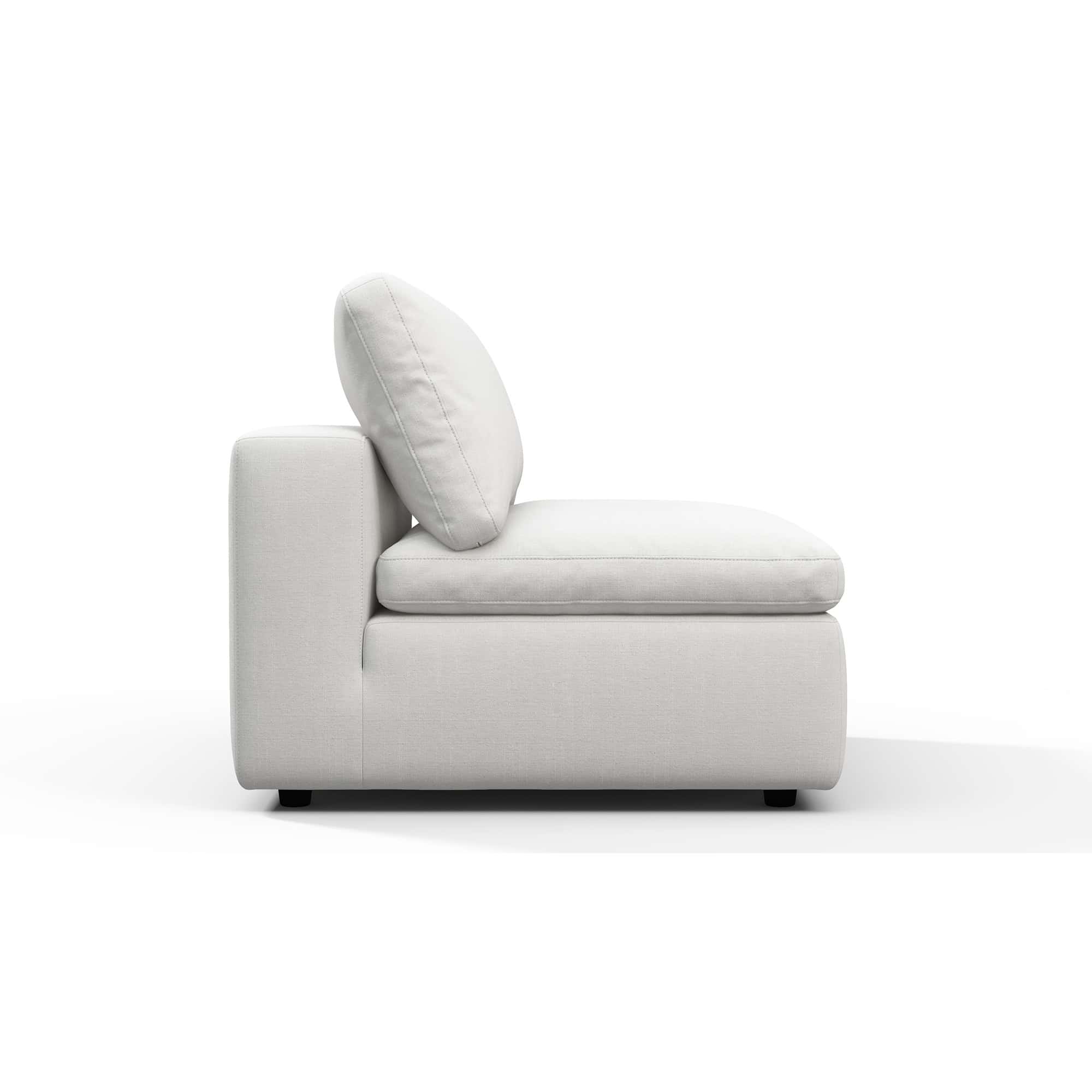 Cloud Sofa - Armless White (3) - Cloud couch