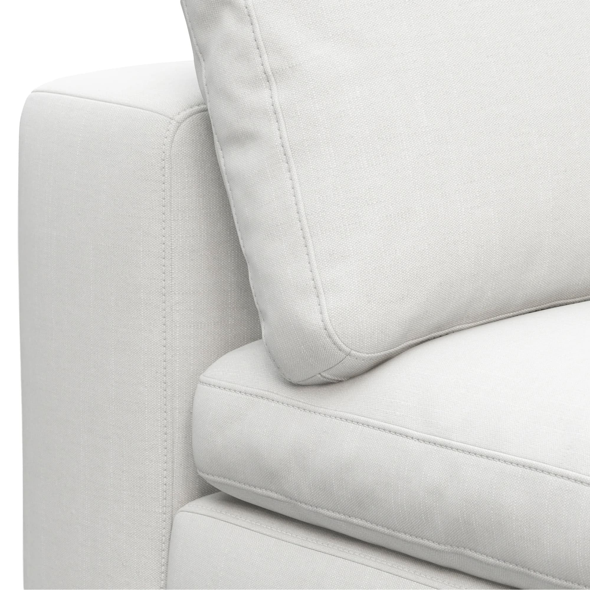 Cloud Sofa - Armless White (6) - Cloud couch