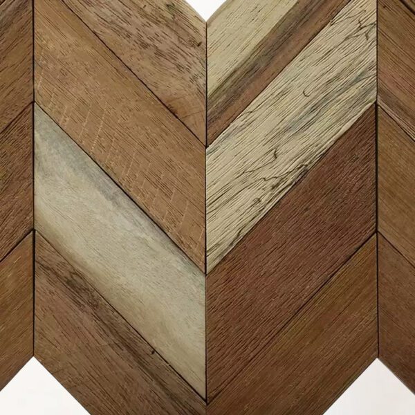 Display Triangular Mosaic Wood Wall Panel 1