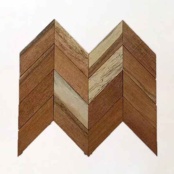 Display Triangular Mosaic Wood Wall Panel 5