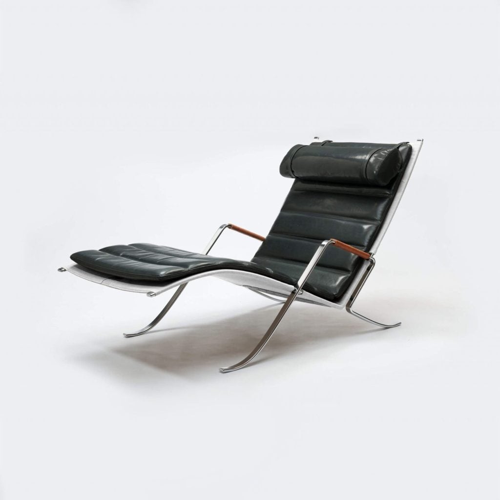 FK87 Lounge Grasshopper Replica scaled - industrial living room