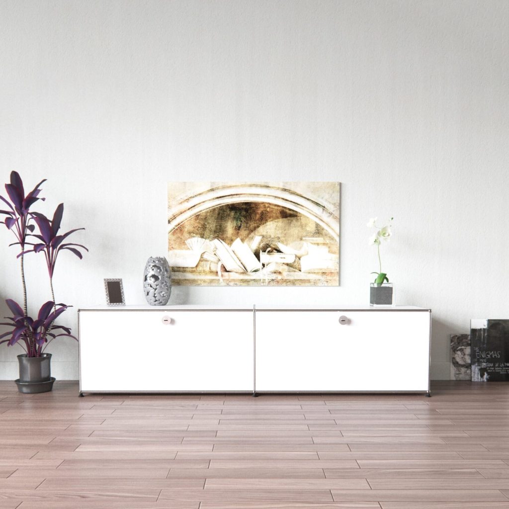 Izumi Media Storage white 8 scaled - turn living room into bedroom, bedroom