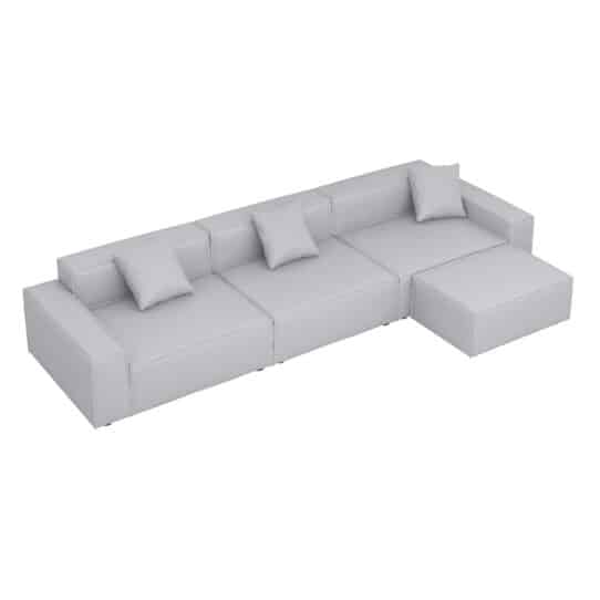 Listing Baverly Sofa grey 7